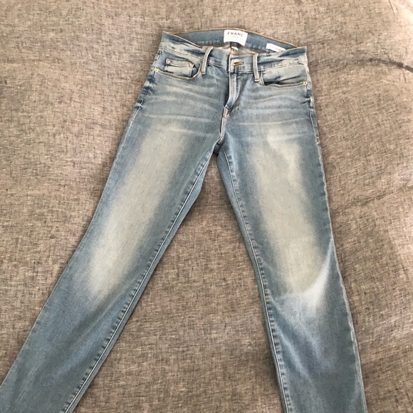 Frame denim le skinny de Jeanne jeans - Picture 1 of 7